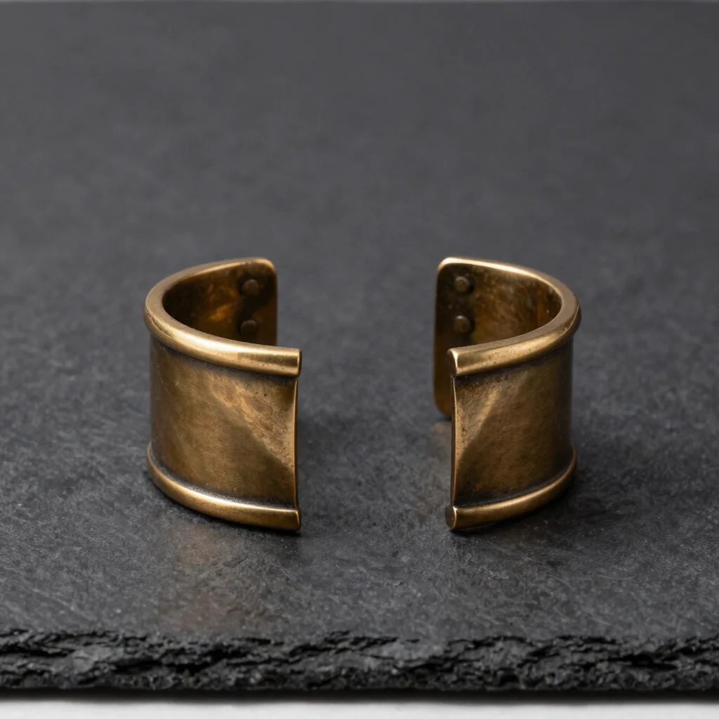 Nocturne Sculptural Shoulder Cuffs
