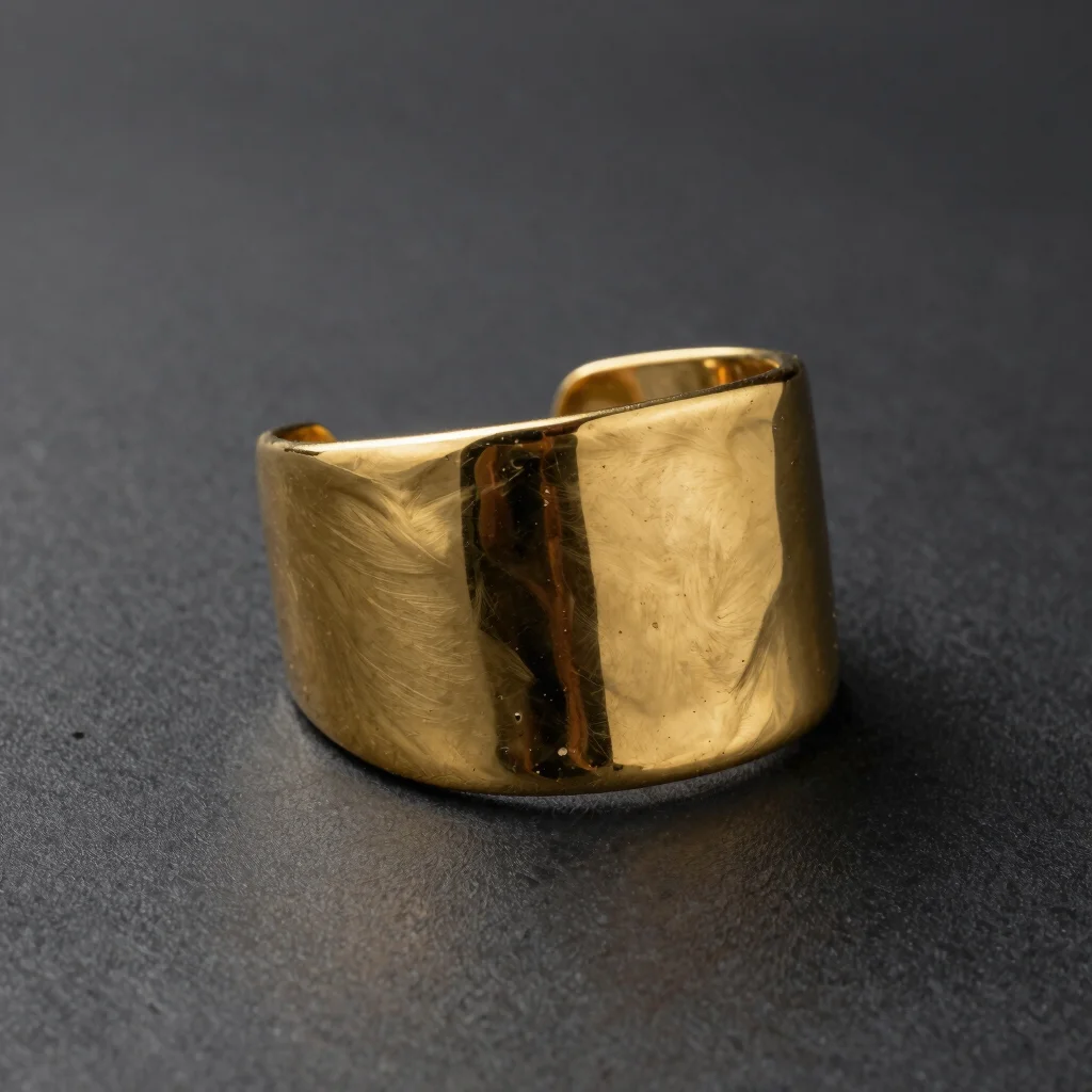 Molten Gold Bicep Cuff
